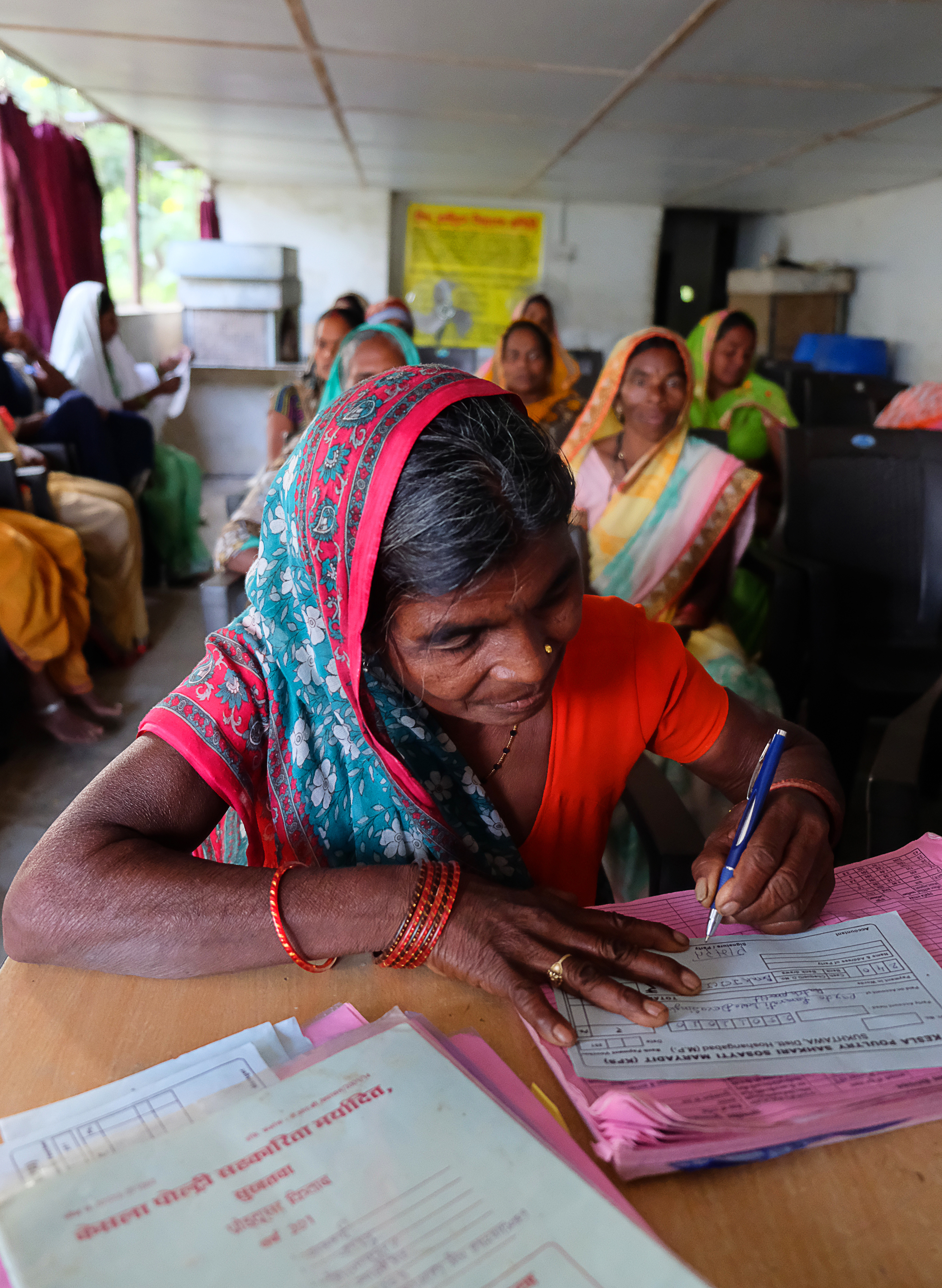 Women poultry farm